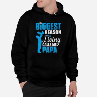 My Biggest Reason For Papa, dad birthday gifts Hoodie - Seseable