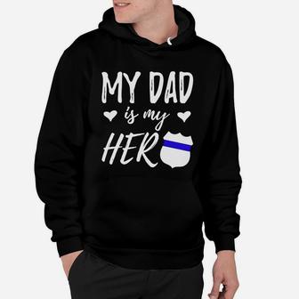 My Dad Is My Hero T-shirt - Police Officer Dad Shirt Black Youth B074g66qz1 1 Hoodie - Seseable