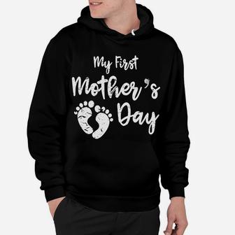 My First Mothers Day Gift For Mom Mommy Mothers Day Hoodie - Seseable