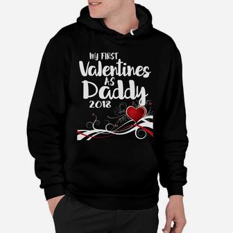 My First Valentines As Daddy 2022 Hoodie - Seseable