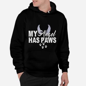 My Has Paws Love Pet Memorial Cat Dog Mom Dad Hoodie - Seseable