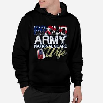 National Freedom Day Proud Army National Guard Wife Hoodie - Seseable