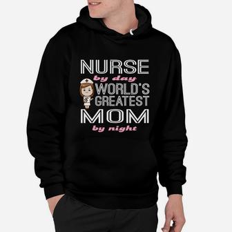 Nurse Worlds Greatest Mom Mother's Day Gift Womens T-shirt Hoodie - Seseable