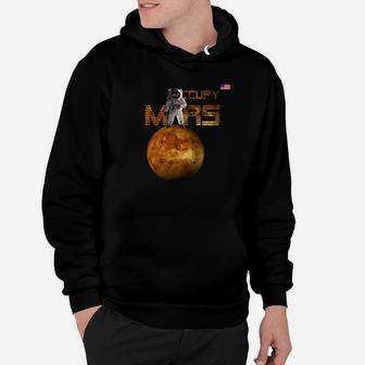Occupy Mars Planet Space Science Astronomy Teacher Hoodie - Seseable