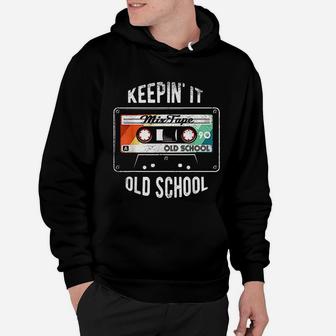 Old School Hip Hop 80s 90s Mixtape Graphic Hoodie - Seseable