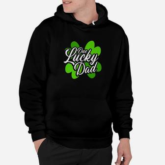 One Lucky Dad Fathers Day Gifts Premium Hoodie - Seseable