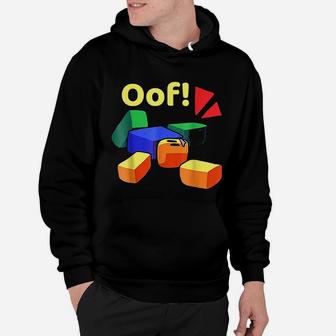 Oof Funny Blox Noob Gamer Gifts For Gamers Hoodie - Seseable