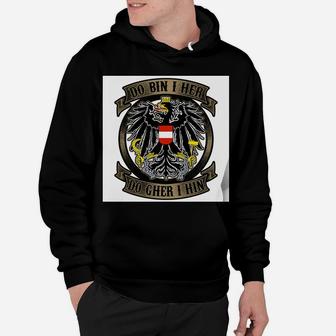 Österreich Do Bin I Her-aop Hoodie - Seseable