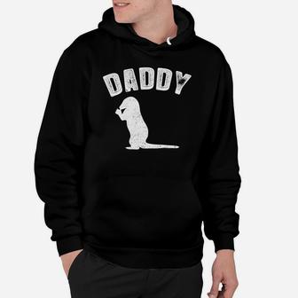Otter Daddy Matching Family Vintage Hoodie - Seseable