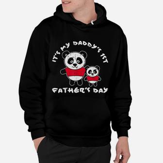 Panda Dad Fathers Day, dad birthday gifts Hoodie - Seseable