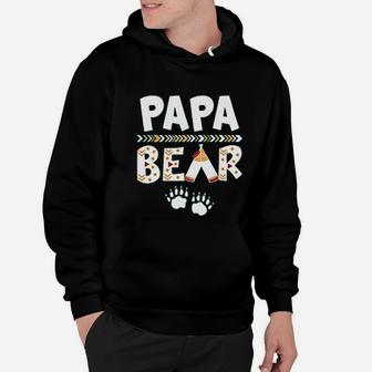 Papa Bear Dad Fathers Day Love, best christmas gifts for dad Hoodie - Seseable