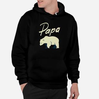 Papa Bear Shirt, dad birthday gifts Hoodie - Seseable