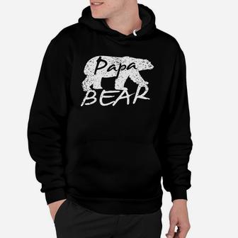Papa Bear T Shirt For Dads Fathers - Father Day Gift Hoodie - Seseable