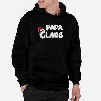 Papa Claus Santa Hat Christmas Holiday Hoodie - Seseable