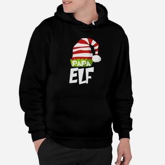 Papa Elf Family Christmas Shirt Matching Xmas Pajama Gift Hoodie - Seseable