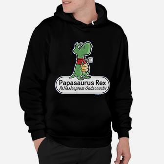 Papa Gifts Papasaurus Rex Funny Scientific Name Hoodie - Seseable