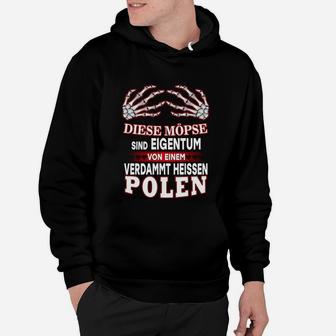 Patriotisches Polen-Hoodie mit Spruch, Nationalstolz Design - Seseable