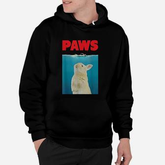 Paws Bunny Funny Parody Rabbit Lover Gifts Hoodie - Seseable