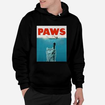 Paws Kitten Meow Parody Hoodie - Seseable