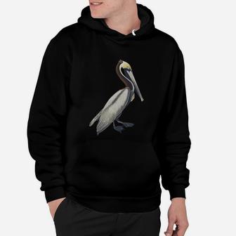 Pelican T-shirt Vintage Bird Graphic Tee Brown Pelican Hoodie - Seseable