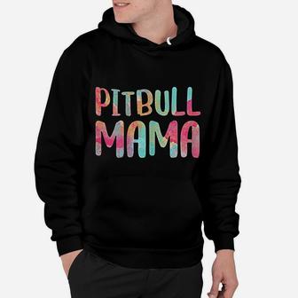 Pitbull Mama Mothers Day Gift Hoodie - Seseable