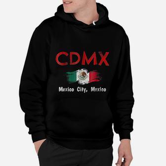 Pride Of Cdmx Mexico City National Colors Hoodie - Seseable