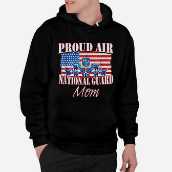 Proud Air National Guard Mom Usa Air Force Mothers Day Hoodie - Seseable
