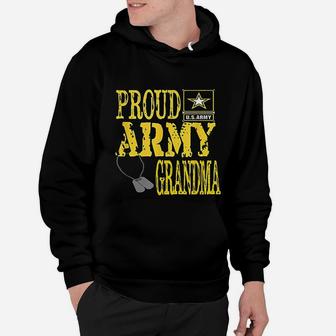 Proud Army Grandma Military Pride Hoodie - Seseable