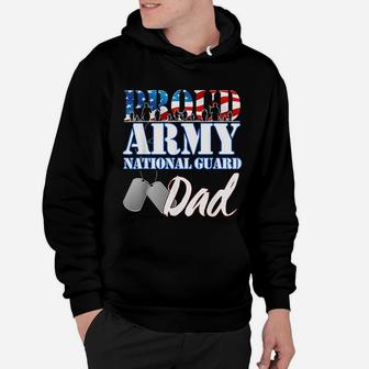 Proud Army National Guard Dad Fathers Day Hoodie - Seseable