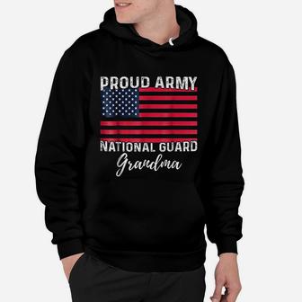 Proud Army National Guard Grandma Hoodie - Seseable