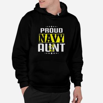 Proud Aunt Navy T Us Army Patriotic Gift Hoodie - Seseable