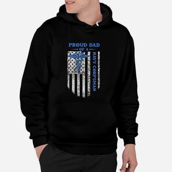 Proud Dad Of A Navy Corpsman Hoodie - Seseable