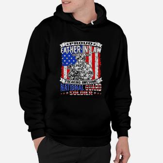 Proud Father Of National Guard Soldier Army Dad Hoodie - Seseable