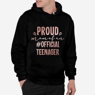 Proud Mom Of An Official nager Funny n Mama nager Mother Hoodie - Seseable