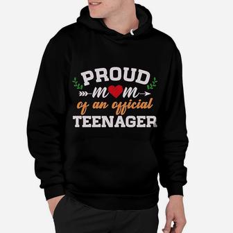 Proud Mom Of An Official nager nager Mother Funny n Mama Hoodie - Seseable