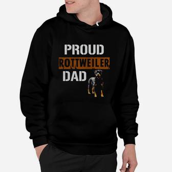 Proud Rottweiler Dad Hoodie - Seseable