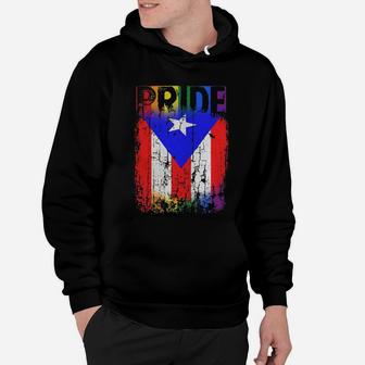 Puerto Rico Rican Gay Pride Flag Hoodie - Seseable