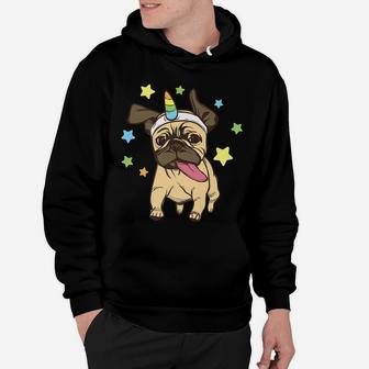 Pug With Pugicorn Dog For Women Men And Kids Hoodie - Seseable