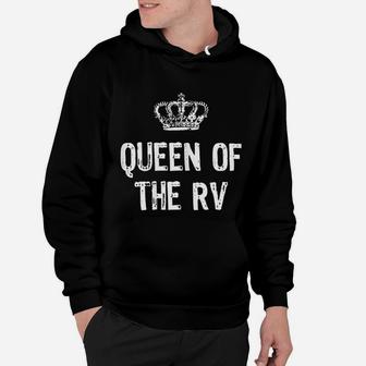 Queen Of The Rv Camping Funny Gift Christmas Hoodie - Seseable