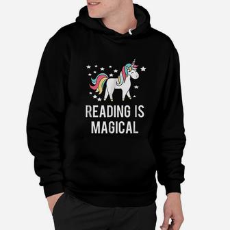 Reading Is Magical Unicorn To Promote Reading Hoodie | Seseable UK