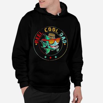 Reel Cool Dad Fishing Fathers Day Gifts From Son And Daughter Hoodie - Seseable