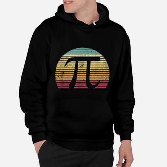 Retro Vintage Pi Day Funny Math Lover Gift Hoodie | Seseable UK