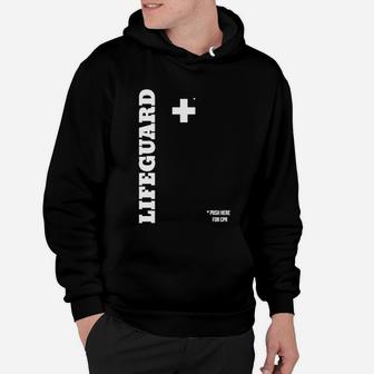 Rettungsschwimmer Schieben Hier Hoodie - Seseable