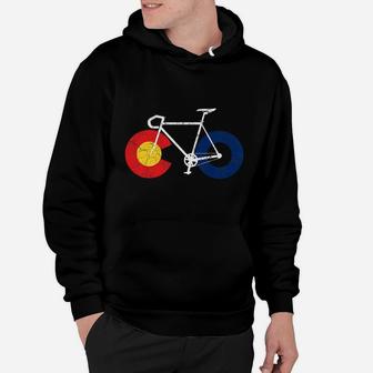 Ride Colorado Cycling Tshirt - Cycle Colorado - Bicycle Hoodie - Seseable