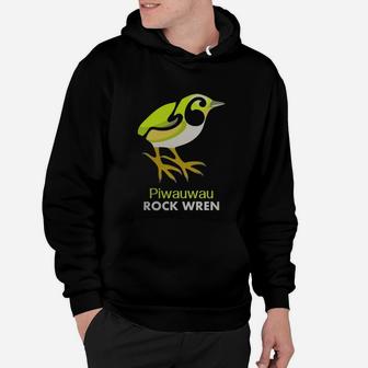 Rock Wren New Zealand Bird T-shirt Hoodie - Seseable