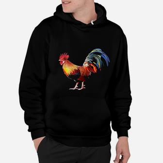Rooster Country Decor Chicken Gallo Gifts Hoodie - Seseable