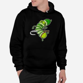 Saure Tanzende Gurke I Lustiges Gemüse Veggie Hoodie - Seseable