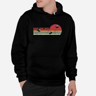 Save The Bees Vintage Climate Change Hoodie - Seseable
