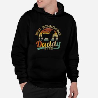 Schnoodle Dad Best Daddy Dog Lover Retro Vintage Hoodie - Seseable