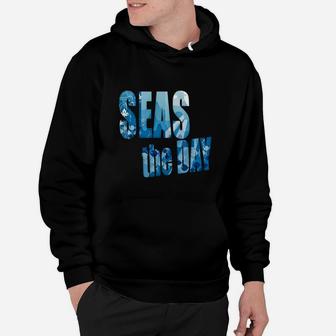 Seas The Day Nautical Shirt Hoodie - Seseable
